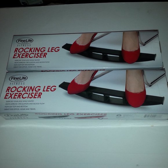 Rocking Leg Exerciser by FineLife for *Home*Office *Travel (Gender Unisex) NWT - Picture 1 of 4